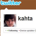 Meine Follower bei twitter: @kahta